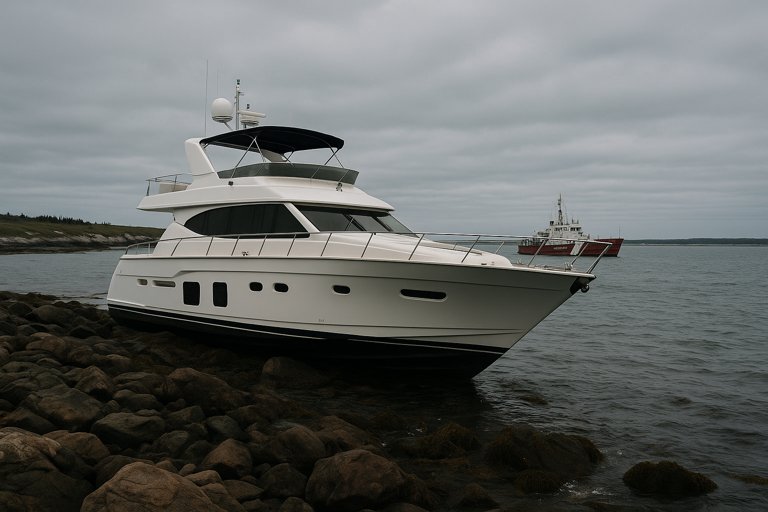 Authorities Respond to Luxury Yacht Crash on Nova Scotia Shore, Uncover $1.5M Onboard
